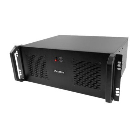 Lanberg Rackmount server chassis lanberg ATX 350/10 19"/4U | Black