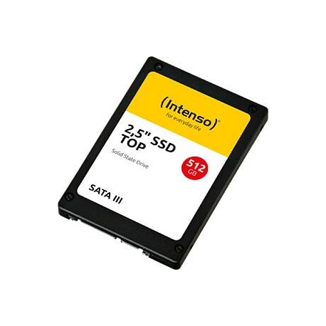 SSD|INTENSO|512GB|SATA 3.0|SLC|Write speed 500 MBytes/sec|Read speed 520 MBytes/sec|2,5"|3812450