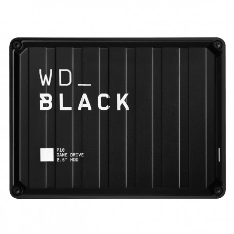 External HDD|WESTERN DIGITAL|P10 Game Drive|5TB|USB 3.2|Colour Black|WDBA3A0050BBK-WESN