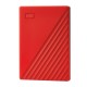 External HDD|WESTERN DIGITAL|My Passport|4TB|USB 2.0|USB 3.0|USB 3.2|Colour Red|WDBPKJ0040BRD-WESN