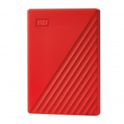 External HDD|WESTERN DIGITAL|My Passport|4TB|USB 2.0|USB 3.0|USB 3.2|Colour Red|WDBPKJ0040BRD-WESN