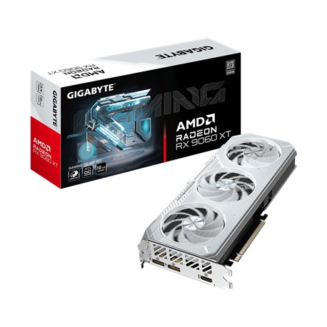 Gigabyte Radeon RX 9060 XT GAMING OC ICE 16G | AMD | 16 GB | Radeon RX 9060 XT | GDDR6 | HDMI ports quantity 1 | PCI-E 5.0