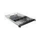 Lanberg Rackmount server chassis E-ATX 650/12 19"/1U | SC01-6501-12B | Black