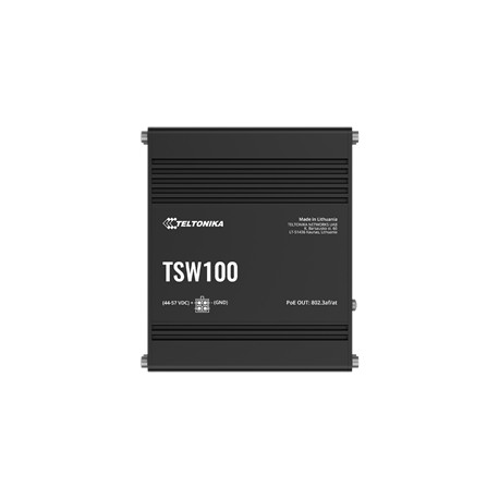 Teltonika Ethernet Switch | TSW100 | Unmanaged | Wall-mountable