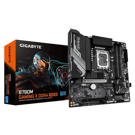 Gigabyte B760M GAMING X DDR4 GEN5 | Processor family Intel | Processor socket LGA1700 | DDR4 | Supported hard disk drive interfa
