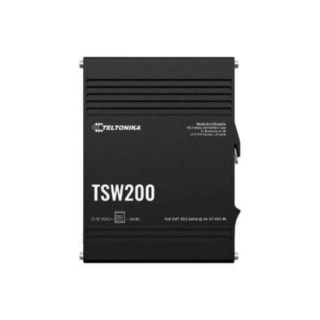 Teltonika TSW200 Ethernet Switch 8x1GbE, PoE+ (TSW2000000B0) | Teltonika