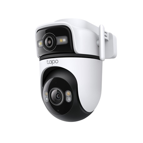 TP-LINK | Dual Lens Security Wi-Fi Camera | Tapo C545D | Dome | 3 MP | 6mm | IP66 | H.264 | MicroSD, up to 512 GB