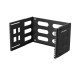Lanberg Folding Bracket Wall-mount 19" 6U | FB01-5406-10B | Black