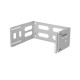Lanberg Folding Bracket Wall-mount 19" 4U | FB01-5404-10S | Grey