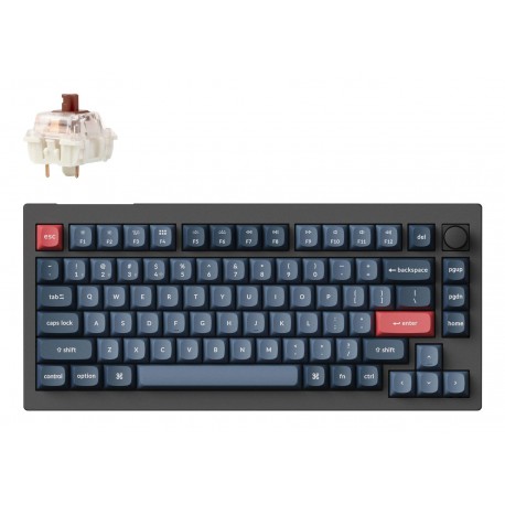 KEYBOARD WRL V1 MAX RGB/CARBON BLACK V1M-D3 KEYCHRON