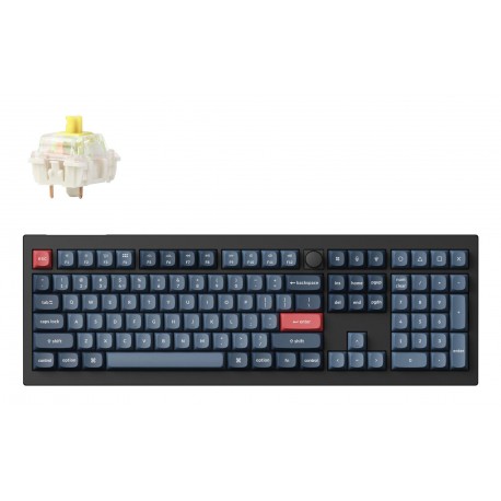 KEYBOARD WRL V6 MAX/CARBON BLACK V6M-D4 KEYCHRON