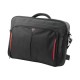 Targus | CN418EU | Clamshell Laptop Bag | Briefcase | Black/Red | 17-18 " | Shoulder strap