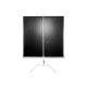 Elite Screens | Tripod Series | T120NWV1 | Diagonal 120 " | 4:3 | Viewable screen width (W) 244 cm | White