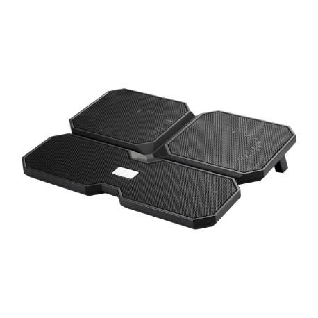 Deepcool | Multicore x6 | Notebook cooler up to 15.6" | Black | 380X295X24mm mm | 900g g