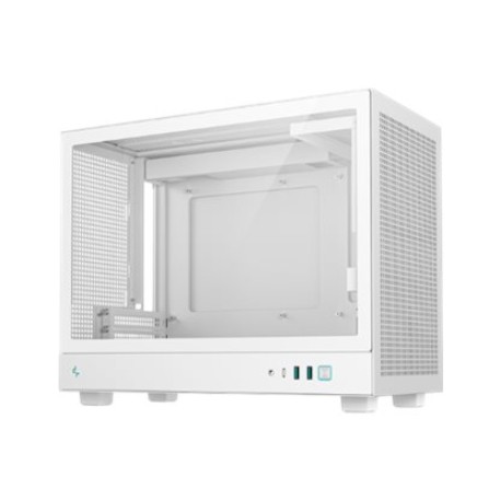 Deepcool Case | CH160 PLUS WH | White | Micro ATX | Power supply included No