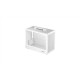 Deepcool Case | CH160 PLUS WH | White | Micro ATX | Power supply included No