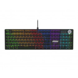 KEYBOARD GAMING BLACK US/FORGE GK310 RED MSI