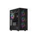 Genesis Gaming PC Case | Diaxid 605 ARGB | Black | Midi Tower | Power supply included No