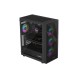 Genesis Gaming PC Case | Diaxid 605 ARGB | Black | Midi Tower | Power supply included No