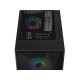 Genesis Gaming PC Case | Diaxid 605 ARGB | Black | Midi Tower | Power supply included No
