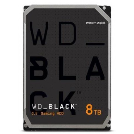 HDD|WESTERN DIGITAL|Black|8TB|SATA|256 MB|7200 rpm|3,5"|WD8001FZBX