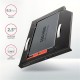 AXAGON Optical disk drive caddy for 2.5“ SSD/HDD. LED, 9.5 mm, Aluminum | RSS-CD09