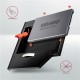 AXAGON Optical disk drive caddy for 2.5“ SSD/HDD. LED, 9.5 mm, Aluminum | RSS-CD09