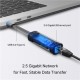 TP-LINK USB Type-C to 2.5 Gigabit Ethernet Network Adapter | UE310C | Ethernet LAN (RJ-45) ports 1 | MU-MiMO No | no PoE | USB 3
