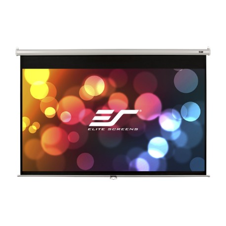 Elite Screens | M85XWS1 | Diagonal 215 cm | 1:1 | Viewable screen width (W) 152.4 cm | White