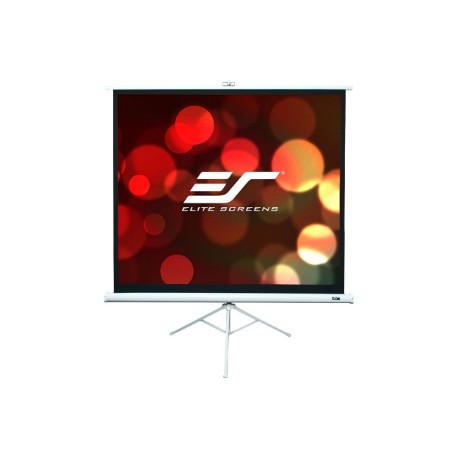 Elite Screens | Tripod Series | T113NWS1 | Diagonal 113 " | 1:1 | Viewable screen width (W) 203 cm | White
