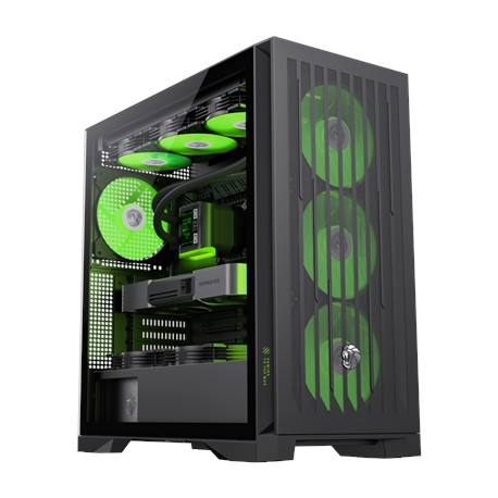 Gamemax Case | LEADER 2 BK | E-ATX