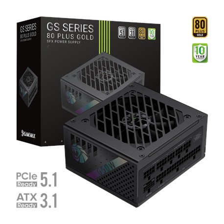 Gamemax PSU | GS 650G | 650 W | SFX | Full Modular