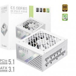Gamemax PSU | GS 850G WH | 850 W | SFX | Full Modular | White