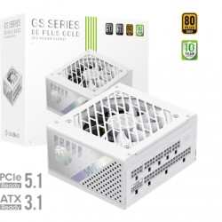 Gamemax PSU | GS 650G WH | 650 W | SFX | Full Modular | White