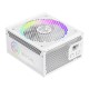 Gamemax PSU | RGB 1050G WH | 1050 W | Gold | Full Modular | White
