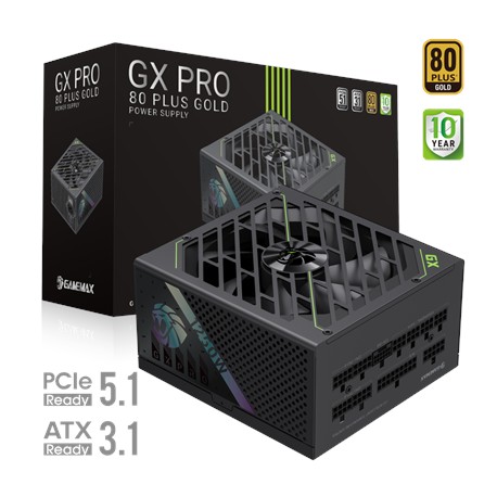 Gamemax PSU | GX PRO 1250G | 1250 W | Gold | Full Modular