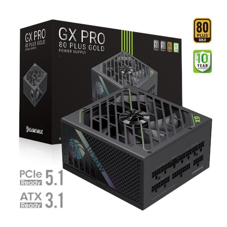 Gamemax PSU | GX PRO 1050G | 1050 W | Gold | Full Modular