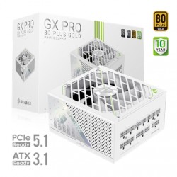 Gamemax PSU | GX PRO 1250G WH | 1250 W | Gold | Full Modular | White