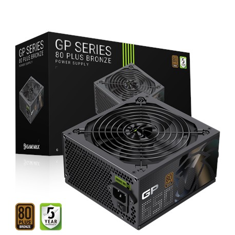 Gamemax PSU | GP 650B | 650 W | Bronze | Non-Modular