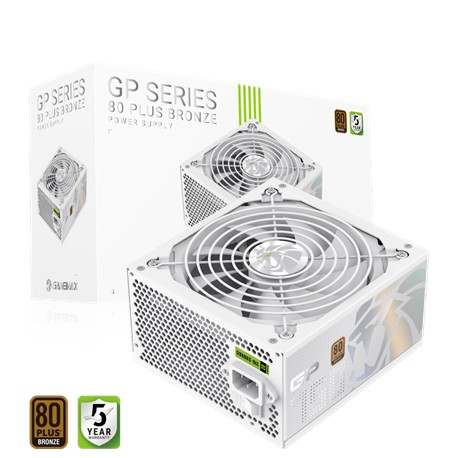 Gamemax PSU | GP 750B WH | 750 W | Bronze | Non-Modular | White