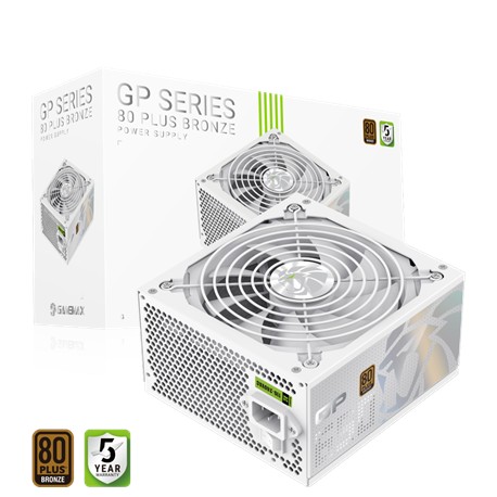 Gamemax PSU | GP 650B WH | 650 W | Bronze | Non-Modular | White