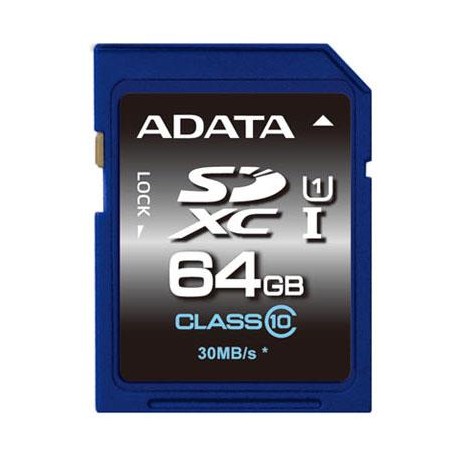 MEMORY SDXC 64GB CLASS10/ASDX64GUICL10-R ADATA