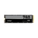 SSD|LEXAR|NM790|512GB|M.2|PCIe Gen4|NVMe|Write speed 4400 MBytes/sec|Read speed 7200 MBytes/sec|2.45mm|TBW 500 TB|MTBF 1500000 h
