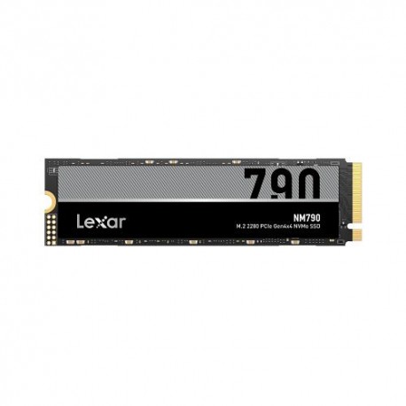 SSD|LEXAR|NM790|512GB|M.2|PCIe Gen4|NVMe|Write speed 4400 MBytes/sec|Read speed 7200 MBytes/sec|2.45mm|TBW 500 TB|MTBF 1500000 h