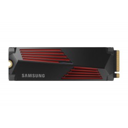 SSD|SAMSUNG|990 PRO with Heatsink|4TB|M.2|PCIe Gen4|NVMe|TLC|Write speed 6900 MBytes/sec|Read speed 7450 MBytes/sec|TBW 2400 TB|