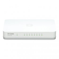 D-Link | Switch | GO-SW-8G/E | Unmanaged | Desktop | Gigabit Ethernet (copper) ports quantity 8