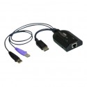 Aten KA7169-AXUSB DisplayPort Virtual Media KVM Adapter with Smart Card Support