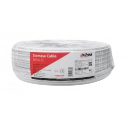 CABLE RG59 COAX+PWR 100M WHITE/PFM941I-RG59N/21-100-W DAHUA