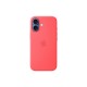 Apple iPhone 17 Silicone Case with MagSafe – Bright Guava | Apple