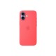 Apple iPhone 17 Silicone Case with MagSafe – Bright Guava | Apple